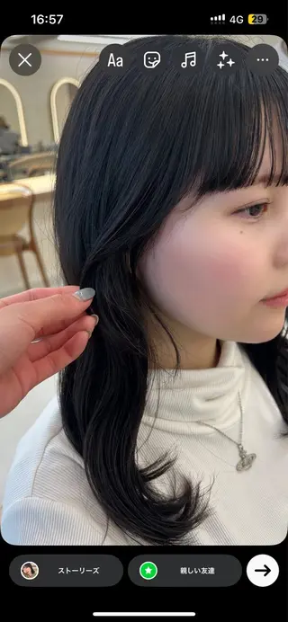 ミディアム ボブ/ミディアム/表 参道/美容師♡ゆいかのヘアスタイル