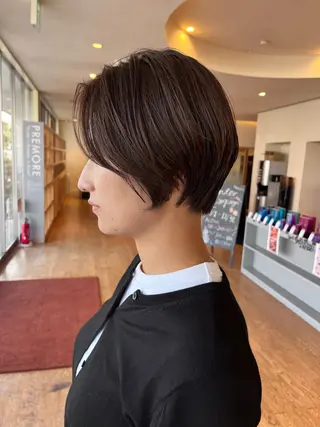 ショート 豊中/カット/上西 力のヘアスタイル