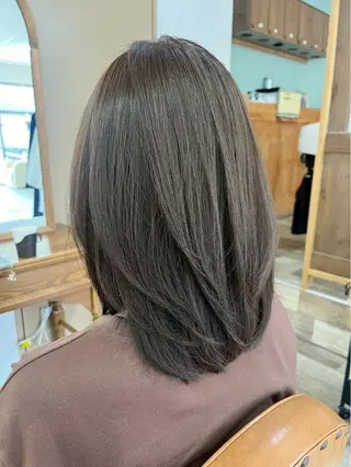 ミディアム 緒方 翔汰👑のヘアスタイル