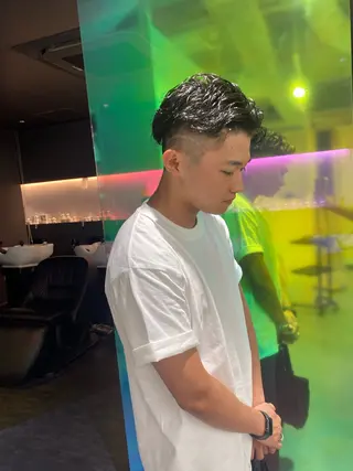 メンズ ‎しゅり🇰🇷 日韓MIXメンズヘアのヘアスタイル