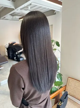 ロング カラー ハイトーン×似合わせ 🌱中川慎之介のヘアスタイル