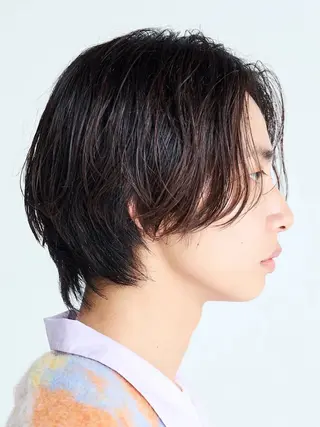 ショート メンズ ミディアムヘア Chifumiのヘアスタイル