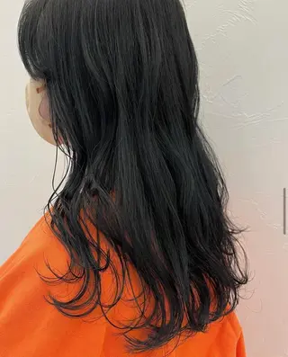 ロング カラー Agu hair time所属・time_ メラニーのヘアスタイル