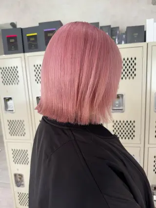 ショート カラー ダブルカラー ブリーチ/kaitoのヘアスタイル