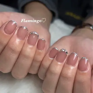 ネイル 浮きにくいフィルイン ｜上品シンプルネイルのネイルデザイン