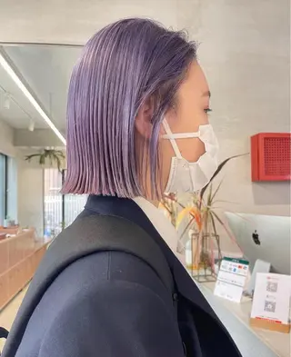 カラー 鶴井 美空のヘアスタイル