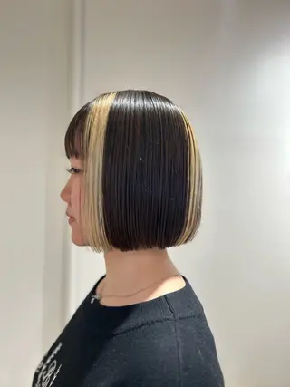 ミディアム 透明感カラー 🎀せいかのヘアスタイル