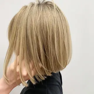 ショート カラー 京都レイヤーカット/ 縮毛矯正/羽柴りくのヘアスタイル