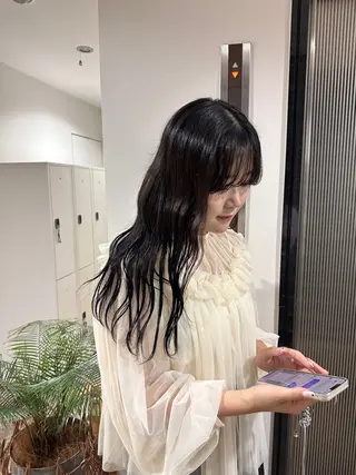 髪質改善/似合わせ カラー/レイヤーのヘアスタイル