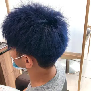 カラー メンズ ナカタケ ユウのヘアスタイル