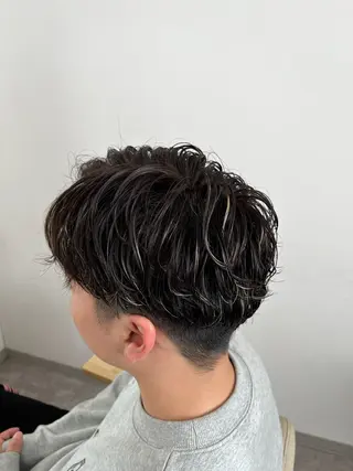 パーマ メンズ jammin.新塘 亮介のヘアスタイル