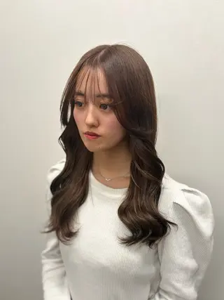 ロング カラー COTAN所属・yui /ブリーチなしカラーのヘアスタイル
