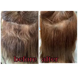 ミディアム 平 真亜里のヘアスタイル