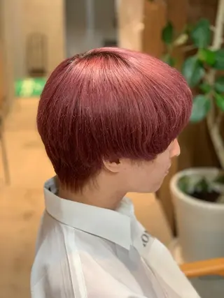 ショート カラー メンズ 🦋韓国系指名No1 店長/圓山 祐也🦋のヘアスタイル