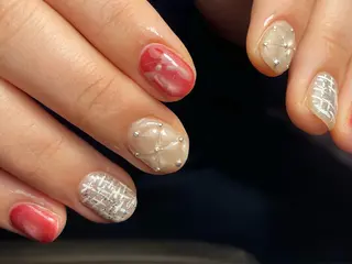 ネイル 隅田 花のネイルデザイン