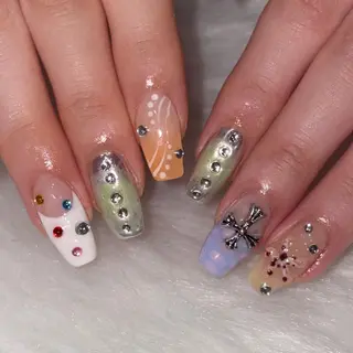 ネイル 👽個性派ネイル🎀 komachiのマツエク・マツパデザイン