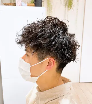 パーマ メンズ SEIRA♡レイヤー /ショート得意のヘアスタイル