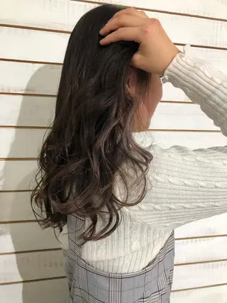 セミロング カラー 🦋美髪／エクステ 🦋アベイクミのヘアスタイル