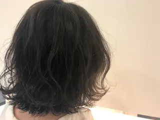ミディアム GLROW haruhiのヘアスタイル