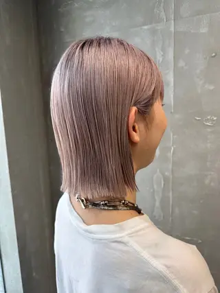 ショート カラー 原宿パーソナルカラー 診断／hina✨🧚のヘアスタイル