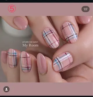 ネイル 櫻井 暖子のネイルデザイン