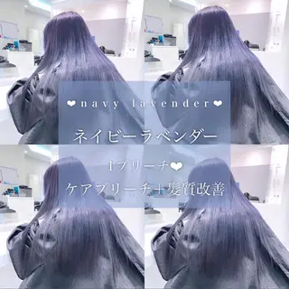 ロング カラー ヘアアレンジ 𝘳𝘺𝘰𝘬𝘢 髪質改善／ブリーチのヘアスタイル