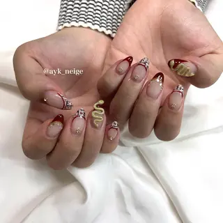 ネイル n'eige nail所属・大谷 綾香のネイルデザイン