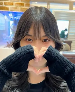 セミロング カラー 韓国風/美髪/透明感 hiroのヘアスタイル