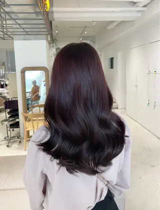 ロング カラー loely 💞miyuのヘアスタイル