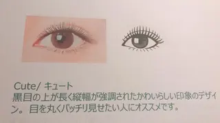 マツエク・マツパ 神山 ビューティー・アイのマツエク・マツパデザイン