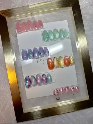 ネイル PuaMo. JUNA🐇ྀིのネイルデザイン