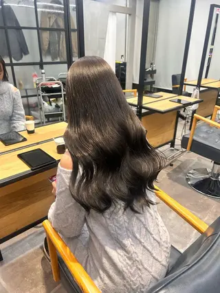 ロング カラー 韓国×髪質改善カラー 💎hinaのヘアスタイル