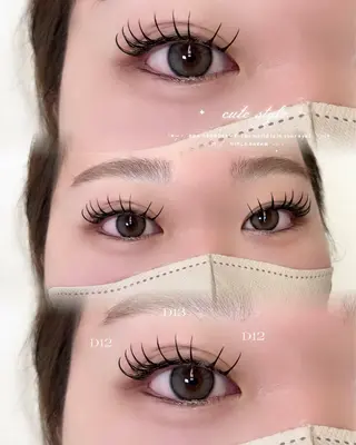 マツエク・マツパ RUNON 🎀 大阪福島 SeneLのマツエク・マツパデザイン