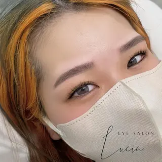 マツエク・マツパ アイブロウ Lucia 中澤のマツエク・マツパデザイン