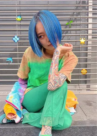 ショート カラー 🌈🌸あおき みちる🌟💗のヘアスタイル