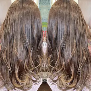 ロング カラー peakshair所属・堀江/メンズパーマ 𝒀𝑼𝑻𝑶のヘアスタイル