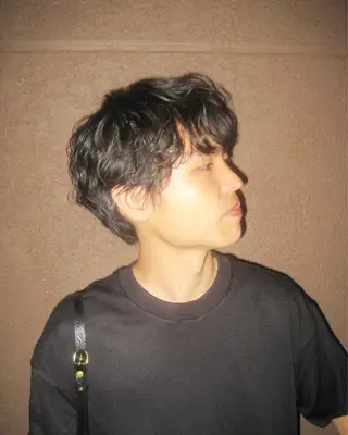 パーマ メンズ 似合わせカット /パーマ岡本淳平のヘアスタイル