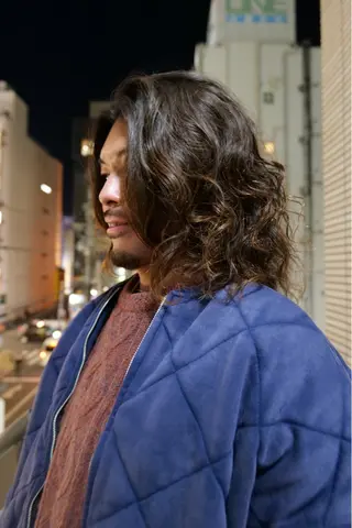 ロング パーマ メンズ HYO/藤沢/ パーマヘアのヘアスタイル