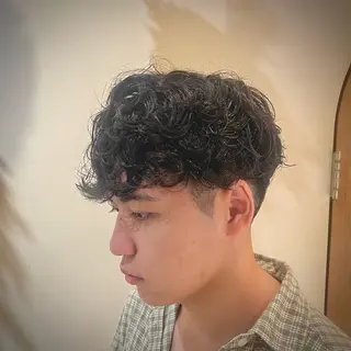 パーマ メンズ 🟦メンズ特化🟦 たかしま　あさひのヘアスタイル