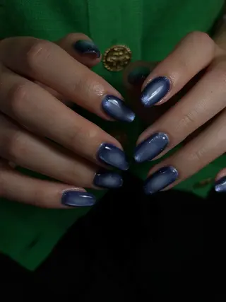 ネイル pu+on. nailworks所属・fuyumi / ニュアンスネイルのネイルデザイン