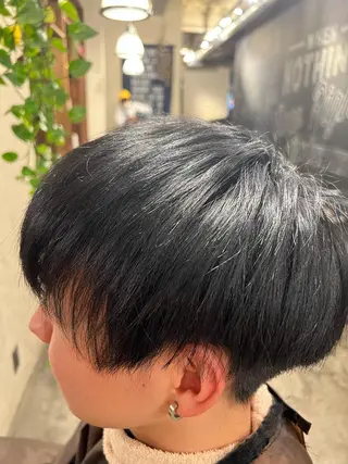 ショート カラー メンズ Rino kanayama所属・Rino 金山 ／ 宮澤 萌のヘアスタイル