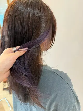 セミロング カラー Reginavita栄店 【レジナヴィータ】所属・鈴木 二依奈のヘアスタイル