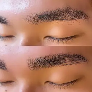 アイブロウ mika❤︎まつげ| 眉毛|束感のマツエク・マツパデザイン