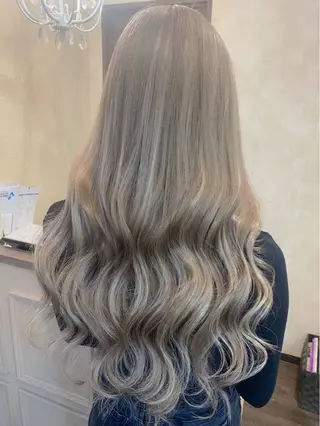 ロング ヘアアレンジ MagicMush ✴︎シールエクステのヘアスタイル