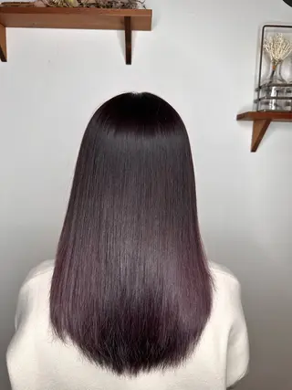 ロング カラー 美容室Un所属・岡野  伊吹【縮毛矯 正/髪質改善】のヘアスタイル