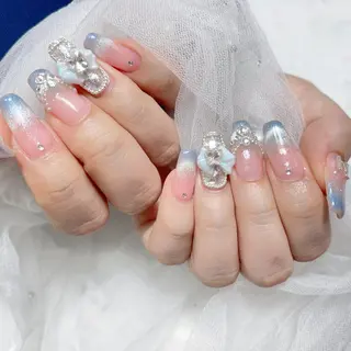 ネイル 🎀ネイルサロン エクラYUI🎀のネイルデザイン