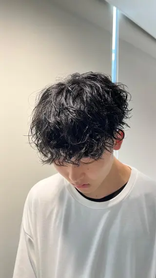 ショート パーマ メンズ 🎖️垢抜けヘア 🎖️美容師のヘアスタイル