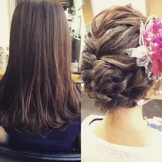 ヘアアレンジ L:der's by u-realm所属・植松 勇太のヘアスタイル