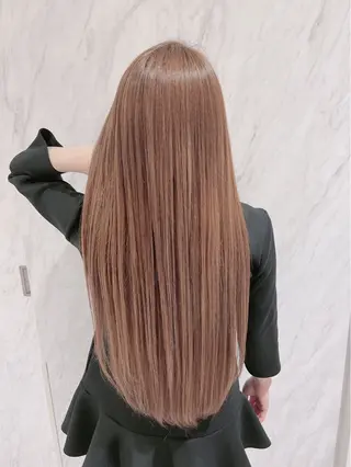 ロング せしるん 韓国風のヘアスタイル