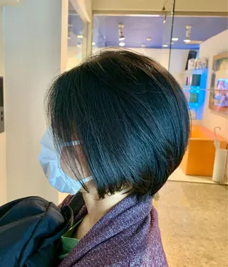 ショート うしだ かおるのヘアスタイル